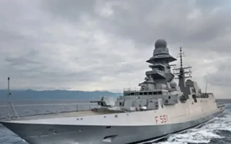 Italija započela izgradnju najnovije FREMM EVO fregate opremljene sistemima za borbu protiv dronova
