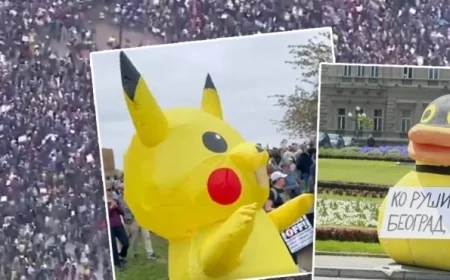 (VIDEO) Pikaču postaje simbol globalnog političkog otpora? Analiza nove „žute patke“ u protestima širom sveta!