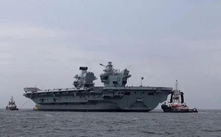 HMS Prince of Wales šalje „moćan signal“ iz Londona prema Indijsko-Tihookeanskoj regiji