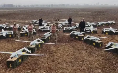 Ukrajinske snage dobile novu seriju dronova Shark-M dometa do 420 km