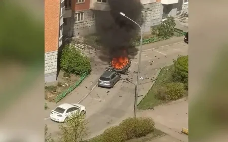 💥 Potvrđena pogibija ruskog generala u diverzantskom napadu: Eksplozija automobila u Balašihi