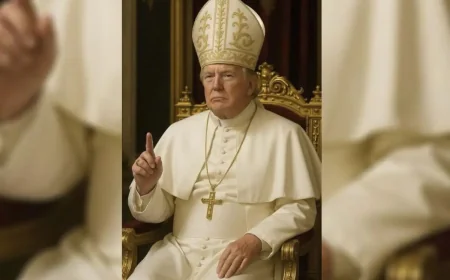 🙏 (ŠOK FOTO) Tramp kao papa?! Svet u neverici pred početak konklave!