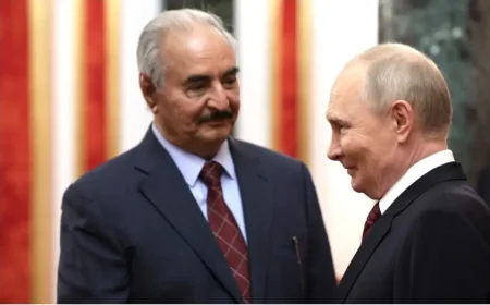 🇷🇺🤝🇱🇾 Neočekivana poseta iz Libije: Maršal Haftar stigao u Moskvu – Putin lično primio komandanta LNA