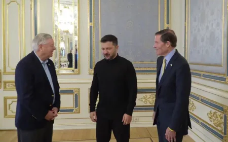 🇺🇸 Američki senatori-rusofobi posetili Kijev i pozvali na sabotiranje pregovora u Istanbulu