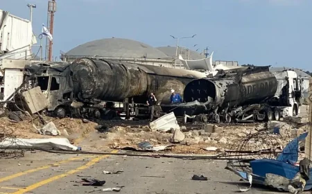 HAIFA gori! PRVI SNIMCI posledica iranskog napada na industrijsku zonu! (FOTO) ⚡️