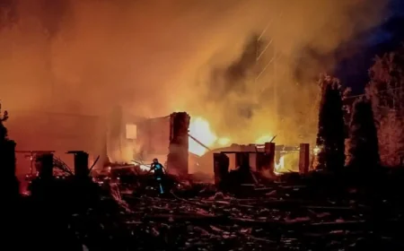 🔥 Ruski Dronovi "Geran-2" Razaraju Krolevec u Sumskoj Oblasti! 💥