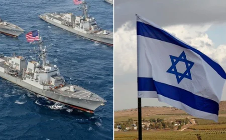 ⚡ SAD rasporedile 5 ratnih brodova kod obale Izraela! 🚢