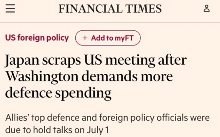 🇯🇵 Japan se Odupire Američkom Pritisku: Otkazani Odbrambeni Razgovori sa SAD!