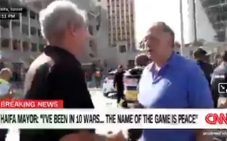 Gradonačelnik Haife za CNN: "Bio sam u 10 ratova... Ime igre je MIR! NEMAMO VREMENA!" 💥