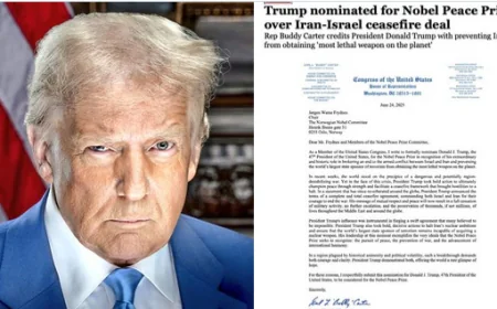 Donald Tramp Nominovan za Nobelovu Nagradu za Mir! Ključna Uloga u Primirju Izraela i Irana?! 🕊️🇺🇸🇮🇱🇮🇷