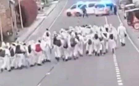🪧 Propalestinski aktivisti demolirali oružje za Ukrajinu: Šteta preko milion dolara! (VIDEO)