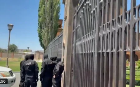 🚨🇦🇲 PRVI SUKOB U ISTORIJI JERMENIJE: Sveštenici i vernici protiv policije i specijalaca!