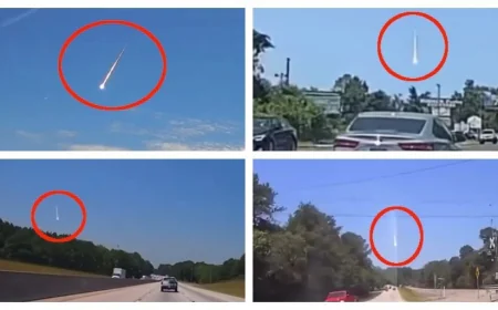 Misteriozne Vatrene Lopte Paraju Nebo Amerike: Bljeskovi i Zemljotresi Zbunili Stanovnike! ☄️🇺🇸🤯