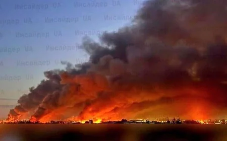 🧨 NOĆ STRAVE U UKRAJINI 💥 Kijev gori, desetine povređenih u ruskom napadu dronovima i raketama (VIDEO)