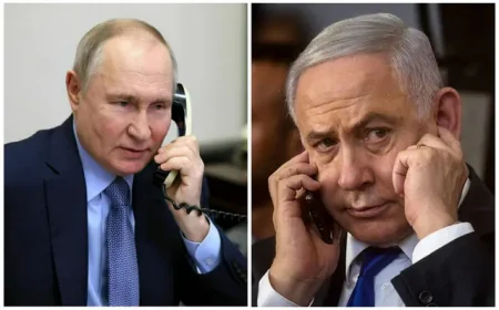 🕊️ Putin i Netanijahu razgovarali o Bliskom istoku i Siriji: Moskva protiv novih ratova