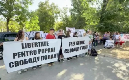 🇲🇩 Protesti u Kišinjevu: Podrška Gucul i borba protiv političkog progona