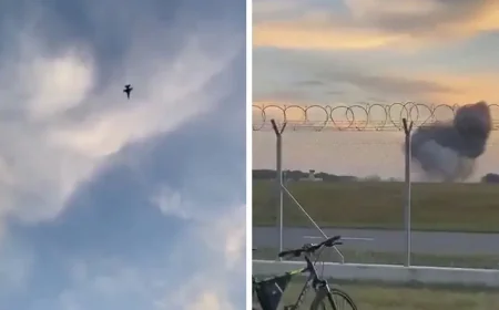 Katastrofa u Poljskoj: Srušio se F-16 tokom treninga pred aero-miting