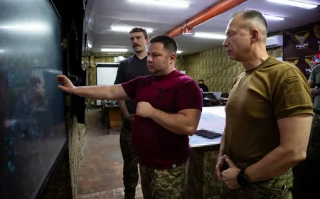 ⚔️ Sirski hitno posetio front kod Pokrovska i Dobropolja