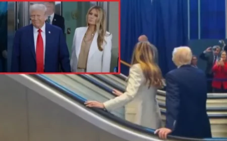 Tramp i Melanija doživeli haos u UN: Pokretne stepenice stvorile problem! 😲🎢