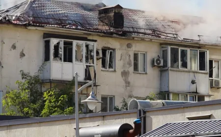 ⚠️ Dronski napadi u Novorosijsku: Povređeni civili i oštećene zgrade!