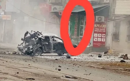💥 Eksplozija u Gorlovki: Dron napao prodavnicu dečje obuće! 😢🇷🇺