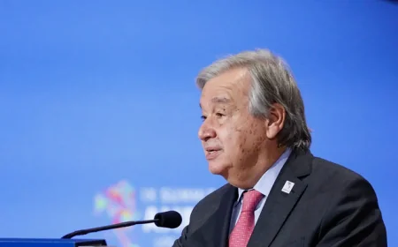 🕊️ Generalni sekretar UN osudio teroristički napad u Horlima, ali naveo da „detalji nisu jasni“