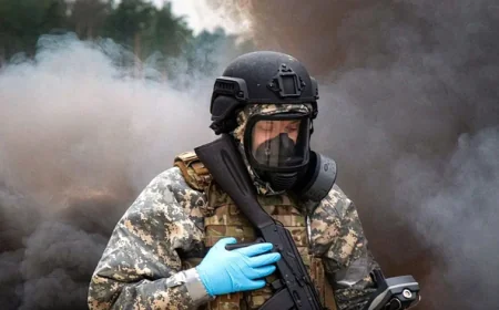 ☢️ Ukrajinska vojska sve češće izvodi vežbe radiološko-hemijske zaštite