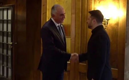 🤝 Zelenski obećao podršku iranskom „princu u egzilu“ Rezi Pahlaviju
