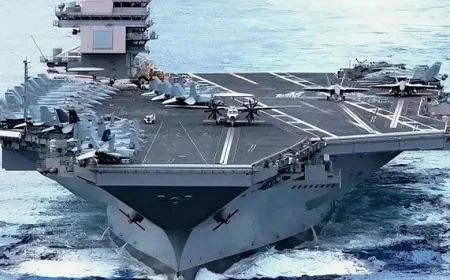🚢 KRIZA NA NAJSKUPLJEM AMERIČKOM NOSAČU: USS Gerald R. Ford ostao bez borbene sposobnosti zbog kvara kanalizacije