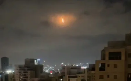 💥 Najmanje dve iranske rakete pogodile Tel Aviv