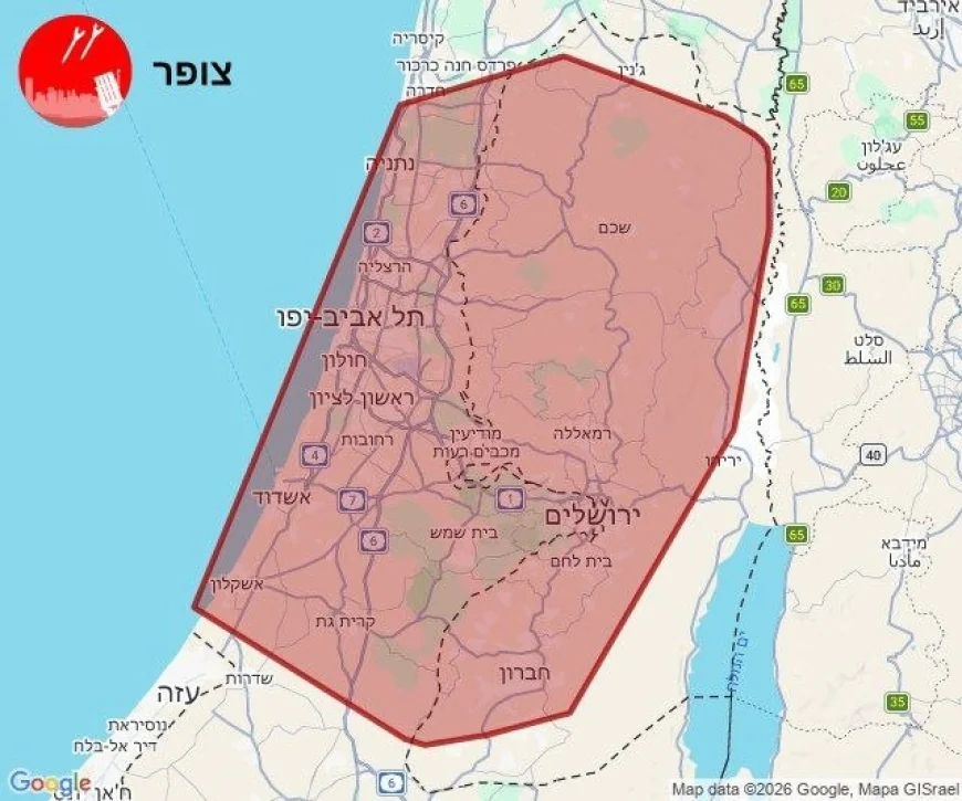 💥 Iran pokrenuo novi talas raketnih napada na Izrael