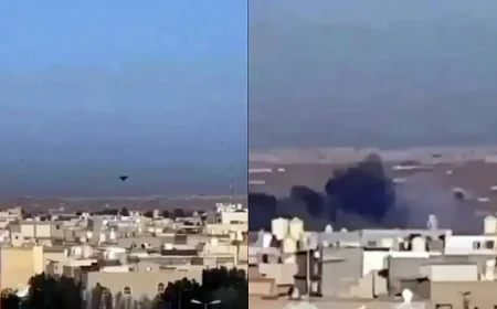 🔥 OBOREN AMERIČKI F-15 IZNAD KUVAJTA: Pojavio se dramatičan snimak pada i katapultiranja pilota