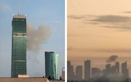 🚀 ESKALACIJA NA BLISKOM ISTOKU: Iran pogodio neboder sa oficirima 5. flote SAD!
