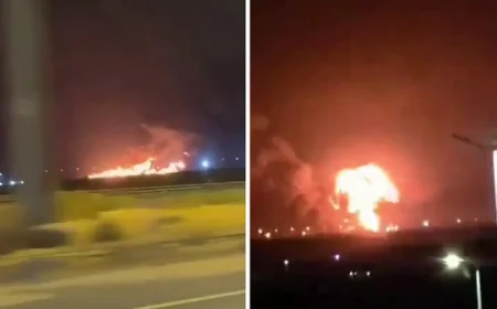 🔥 HAOS U KUVAJTU: Gori američka baza Ali-Salem, nema ko da gasi požar!