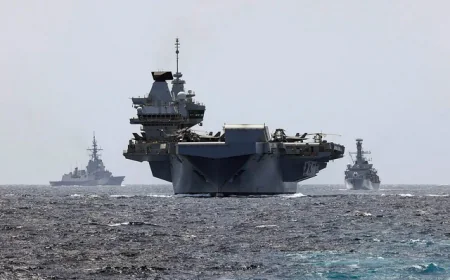 Britanija u pripravnosti: Nosač aviona „Princ od Velsa” spreman za Bliski istok?