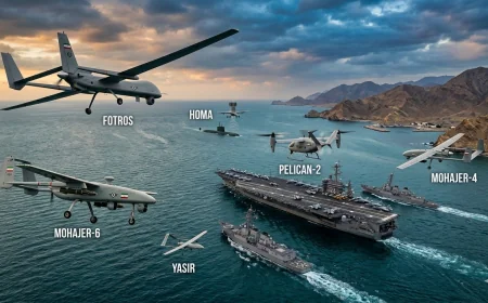 👁️ IRANSKE OČI NA NEBU: Osam dronova koji prate svaki korak američkih snaga!