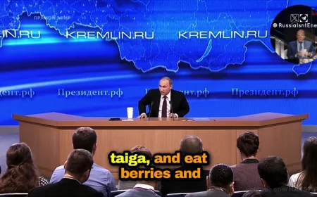 🐻 RUSKI MEDVED I NJEGOVA TAJGA: Putinova brutalna metafora o nuklearnom oružju koja je uzdrmala Zapad!