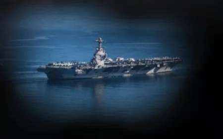 🔥 Drama na moru: Požar na nosaču aviona „USS Gerald R. Ford“ buknuo usred desetomesečne misije