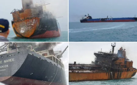 Haos u Ormuškom moreuzu: Snimci pogođenih tankera koji plutaju bez kontrole! 🌊🔥