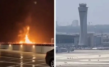 🔥 HAOS KOD AERODROMA BEN-GURION: Bukte požari nakon udara, Izrael uputio jezivu poruku iranskim generalima!