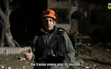 🚀 NOĆNI KOŠMAR U ARADU: Direktni pogodak iranske rakete na stambenu zgradu!