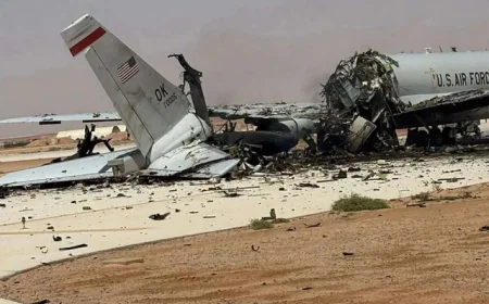 🛡️ TOTALNO UNIŠTENJE: Isplivali dokazi o gubitku američkog E-3 Sentry AWACS-a u Saudijskoj Arabiji