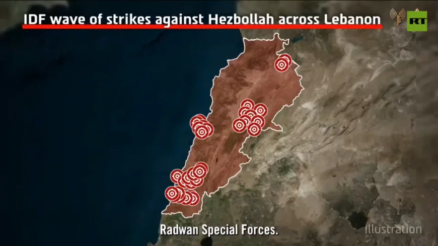 🦁 OPERACIJA "RIKA LAVA": Izrael izveo NAJVEĆE udare na Liban od početka rata!