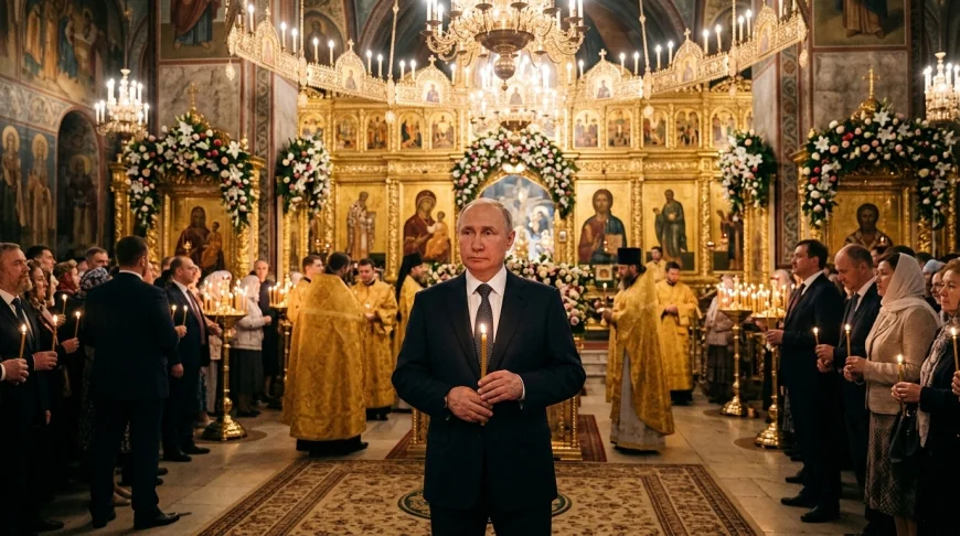 ☦️ Putin čestitao Vaskrs: „Praznik koji ujedinjuje narod oko neprolaznih vrednosti“