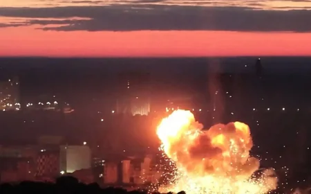 🏙️ Panorama udara: Koje je sve ključne objekte ruska armija pogodila u Kijevu?