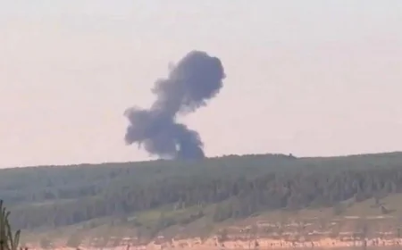 💥 PAD  BOMBARDERA: Srušio se ruski Tu-22M3 u Sibiru, posada izvela čudo!