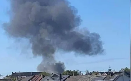🚨 DRAMA NA ZAPADU NEMAČKE: Srušio se američki lovac F-16 kod baze Špangdalem!