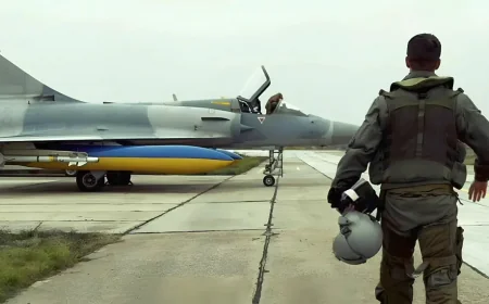 ✈️ Snimak iz vazduha: Lovac Miraž-2000 bezuspešno pokušao da presretne ruski dron „Geran-5”