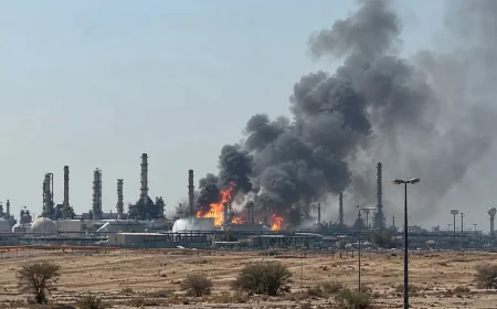 🚨 Novi šok za globalnu energetsku bezbednost: U plamenu postrojenje Saudi Aramco!