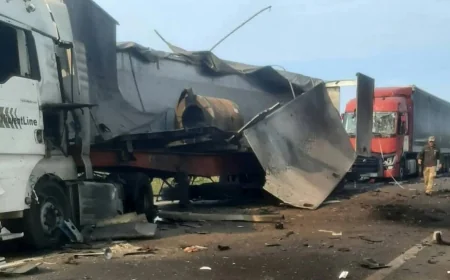 🚚 Ruske snage pogodile auto-kolonu i most kod graničnog prelaza Majaki u Odeskoj oblasti
